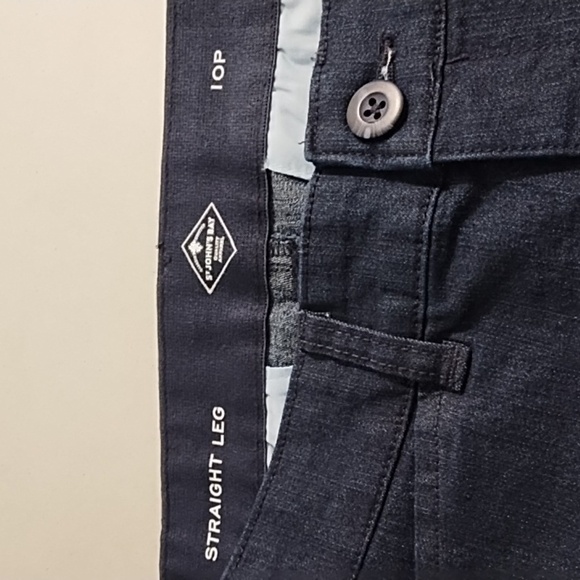 St. John's Bay Straight Leg Dark Denim Stretch Jeans Comfort Waist 4 Pockets - Picture 6 of 12